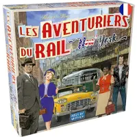 Asmodee Jeu de stratégie Les Aventuriers du Rail Version New York