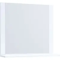 VCM Miroir de salle de bain | Miroir suspendu avec étagère | design moderne | Dimensions env. H. 55 x W. 80 x D. 17 cm | Miroir mural – Lendas