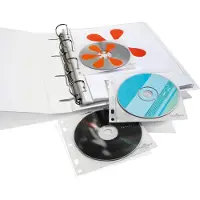 Durable Pochettes CD/DVD COVER FILE classable, 10 pc, Transparent, 523919