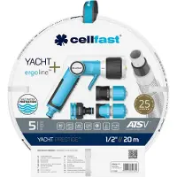 Cellfast Tuyau Yacht Kit Complet Arrosage Bateau -