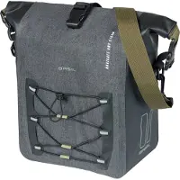 Basil Sacoche vélo Navigator Storm MIK SIDE M 12-15 litres 34 x 28 x 19 cm - Noir