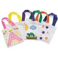 Colorations - Mini sacs de transport en toile, 24pcs.