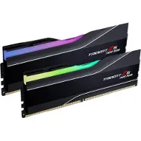 G.Skill Trident Z5 Neo RGB - DDR5 - kit - 64 Go : 2 x 32 Go - DIMM 288 broches - 6000 MHz / PC5-48000 - CL30 - non-ECC - noir mat (F5-6000J3040G32GX2-TZ5NR)