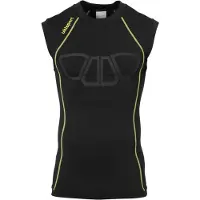 Uhlsport Bionikframe Sleeveless T-shirt Jaune,Noir S Homme