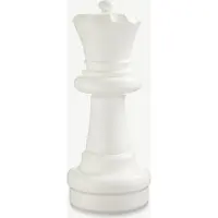 Ubergames - Pièce d'échecs - Dame 60 cm - Blanc - Convient pour le jeu d'échecs