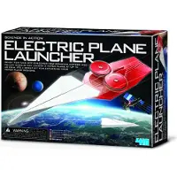 4M Science In Action/electric Plane Launcher Science Kits Rouge