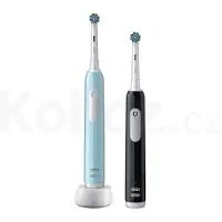 Oral-B Pro Series 1 Duo Electric Toothbrush 2 Units Clair