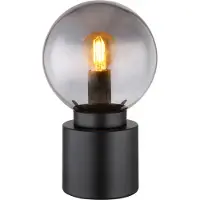 Globo Lighting Lampe de table métal noir mat, 1x E14