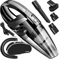 Xtrobb Aspirateur à main Sans sac Rechargeable Filtre HEPA Léger 22149