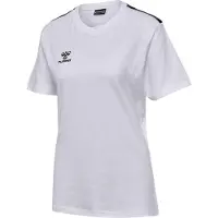 Hummel T-shirt 'Authentic CO' gris / noir / blanc
