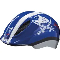 Bike Fashion Casque de vélo pour enfant, modèle Captn Sharky, couleur bleue, taille M