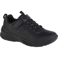 SKECHERS Filles, Baskets, Microspec-Classmate 302607L-BBK - 32, Noir, (32)