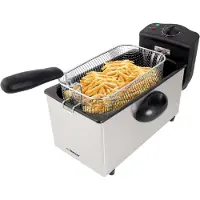 Esperanza FALAFEL Single 3 L Stand-alone 2200 W Deep fryer Black White