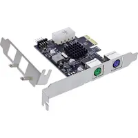 InLine Schnittstellenkarte - 2x PS/2 - PCIe (PCI-Express) (76620P)