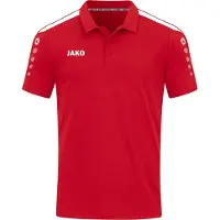 Jako Polo Power pour femmes, Couleur:rouge, Taille:40