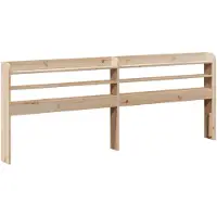 vidaXL Tête de lit avec étagères 180 cm pin massif
