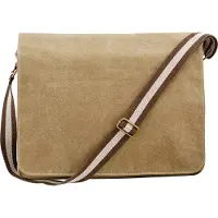 Quadra Sac à bandoulière en toile Vintage BC764 (taille unique) (Sahara)