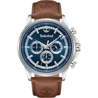 Timberland Montre à affichage analogique bleu