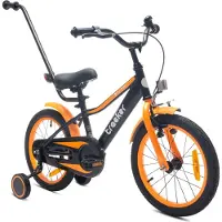 Sun baby Vélo Tracker Vélo enfant pour garçon 16 pouces orange fluo
