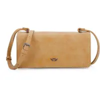 Fritzi aus Preußen sac à épaule bandoulière Vintage Flap01 Crossbody Honey Mustard jaune