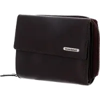 Bruno Banani Cuir porte-monnaie New York Wallet Zip With Flap Brown brun