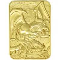 Fanattik Yugioh! Réplique De Carte Bcrâne Dragon Plaqué Or