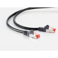Shiverpeaks Câble patch cat6A S/FTP PIMF sans halogène noir 5m