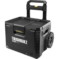 Toughbuilt Coffre à outils STACKTECH TB-B1-B-70R avec roulettes IP65 111 x 56 x 50 cm