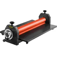 Vevor 39" Laminateur à froid à rouleaux 100cm de largeur de travail Manuel Rouleaux de silicone