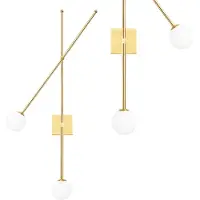 Toolight Applique Murale APP1594-2W Gold