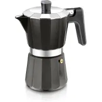 BRA Cafetière Italienne Black Edition Bra - 12 Tasses