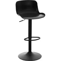 CLP Tabouret de bar Almada, réglable en hauteur et pivotant, blanc