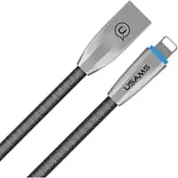 Usams Kabel Pleciony U-Light Lightningszary/Gray 1,2M Ipzsusb02 (Us-Sj182)