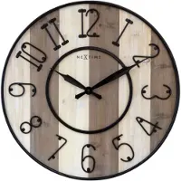 Nextime - 3279BR - Horloge Murale - 50cm - marron - Oxford