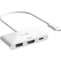 J5CREATE JCA399-N USB-C vers 4K HDMI avec 144 Hz & USB 3.2 avec 100 watts de puissance de sortie