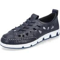 Rieker Chaussure à lacets bleu / marine / blanc