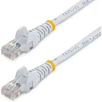 StarTech.com Câble réseau Cat5e UTP sans crochet- Cordon Ethernet RJ45 anti-accroc - M/M - cordon de raccordement - 3 m - blanc