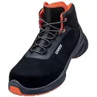 Uvex bottes 1 G2 S2 noir, rouge largeur 14 taille 40