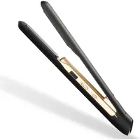 Max Pro Fer à lisser sans fil Aurum - Rechargeable - Chauffe jusqu'à 220C - Noir et or