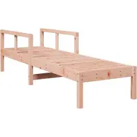 vidaXL Bain de soleil 199,5x62x55 cm bois massif douglas