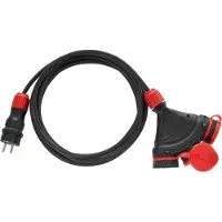 AWTOOLS extension cable extreme 30m 3x1,5mm 3 prises ip54 16a/4000w