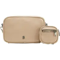 s.Oliver sac à épaule bandoulière Crossbody Bag Brown beige