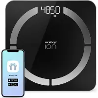Niceboy ION Smart-Scale balance à personnes Noir 1 pcs