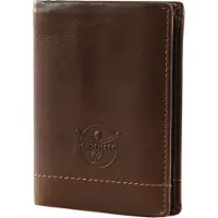 Chiemsee Cuir porte-monnaie Leather Wallet Brown / Black marron foncé