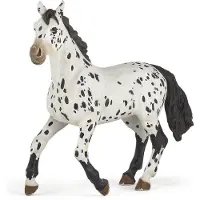 Papo Horses Cheval Appaloosa noir 51539