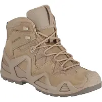 Lowa - Chaussures de trekking - Zephyr MK2 Mid Desert pour Homme en Cuir - Taille 44 - Beige