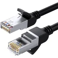 UGREEN Nw101 50191 Ethernet Cat 6 U/Utp Round 1M Cable - Black