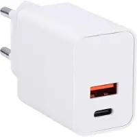 Grundig Chargeur USB 20 W USB-C, USB-A 3.0
