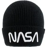 Heroes Inc NASA Bonnet Noir Ver Logo