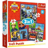 Palomies Sami FIREMAN SAM Puzzle 3 in 1 set